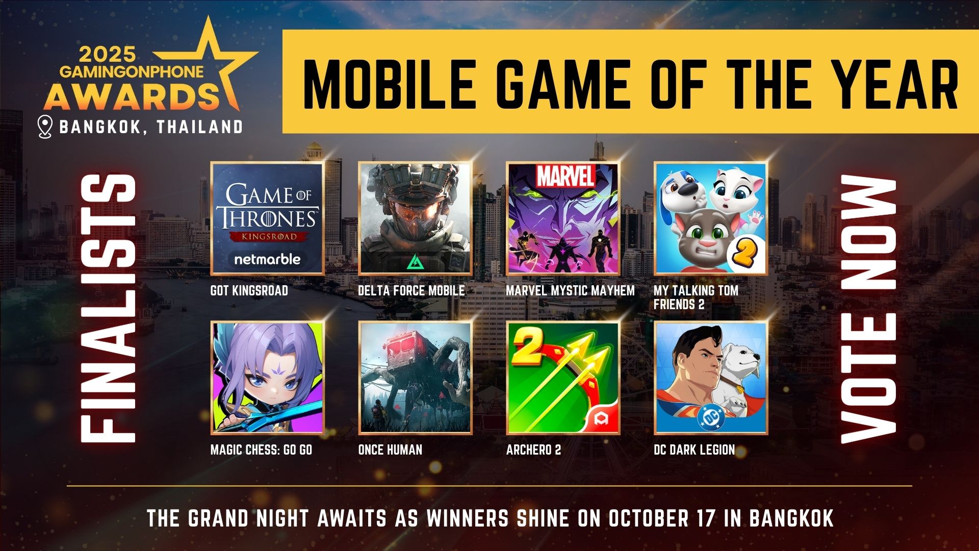 Mobile Game of the Year 2025 Finalist