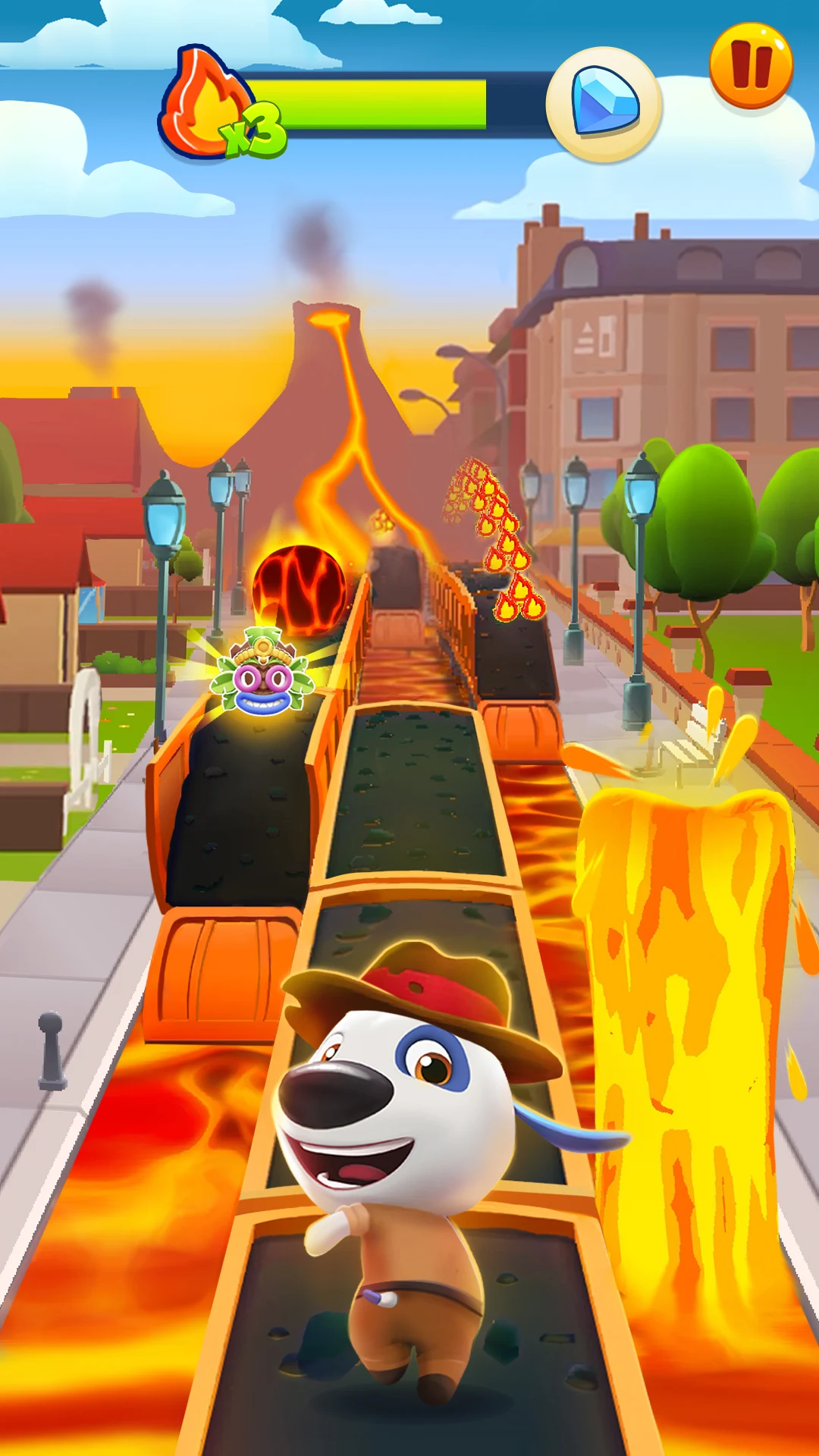 Lava Escape Gameplay