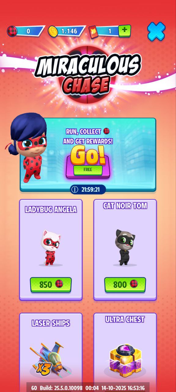 Miraculous Chase Event - Character Shop